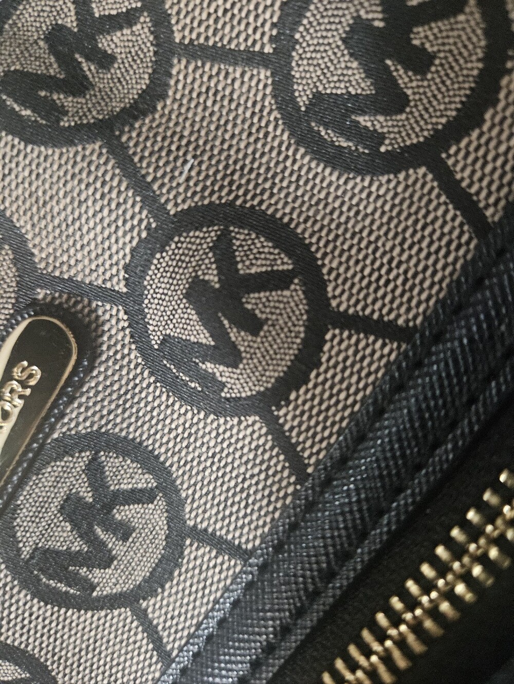 ❤️💞Women Michael Kors Black Logo Signature Tote Bag - Preowned❤️‍🩹💞 - Picture 15 of 15